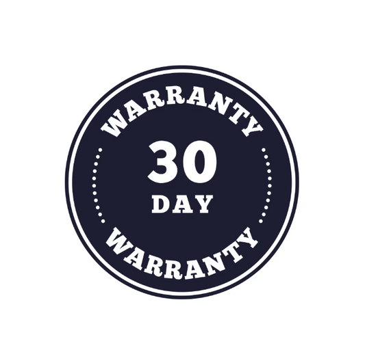 30 Day Warranty
